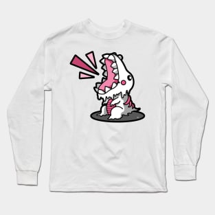 SM3GMASAURUS REX WHITE (PINK) Long Sleeve T-Shirt